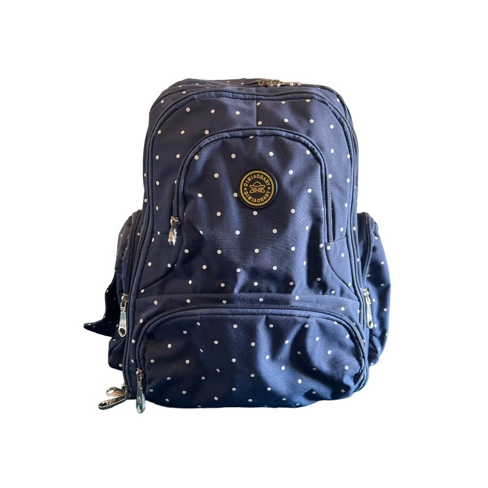 Qimiaobaby polka dot Baby Bookbag